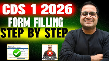 ALERT 😲 | UPSC CDS 1 2026 FORM Filling STEP By STEP | Please Yeh Galti Mat Karna 🙏