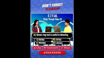 Nitrogen  || IIT&JEE Questions NO 25 || VIII Class