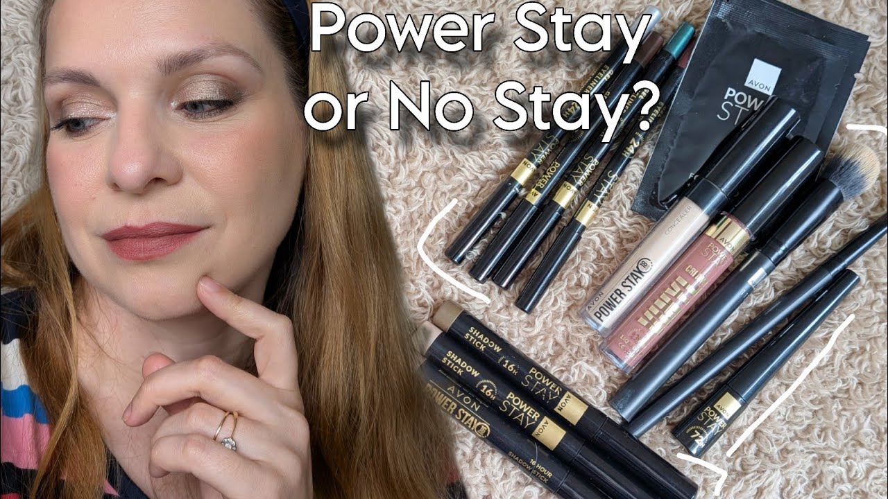 Новая виниловая жидкая помада Avon Power Stay + тени-карандаши Power Stay и многое другое... Powe...