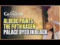 Kuronushi&#39;s Portrait In The Palace Dyed In Black Is Scaramouche? | True Tales Violet Garden: Act IV