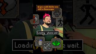 If you could delete ONE skill on Runescape? 🤔 #oldschoolrunescape #osrs #runefest