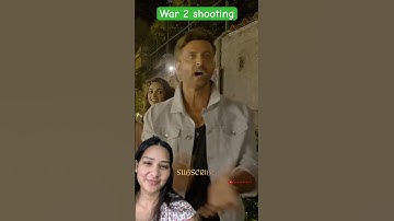 War￼ 2 ki shooting ￼movie 🎦 - Aavan Jaavan song 💕 #trending #shorts #hrithikroshan #viral #movie