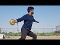 Discus Throw Ultra Spin slow motion