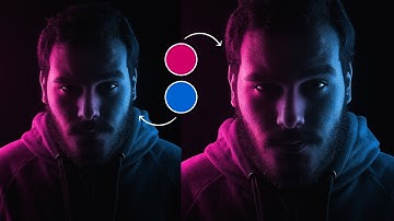 FASTEST Way to Portrait Dual Lighting Effect In Photoshop