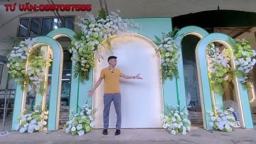 Backdrop-Cổng cưới đa năng mới nhất 2024