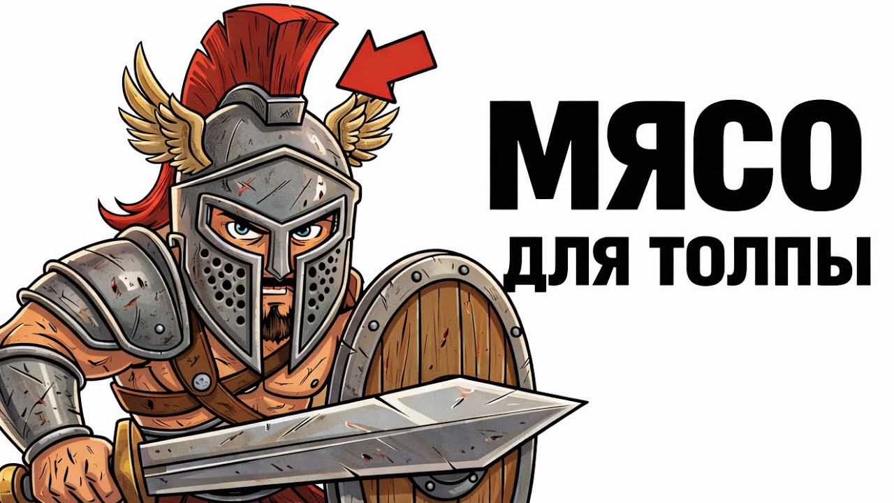 ТЫ ГЛАДИАТОР - ТВОЯ ЖИЗНЬ ЭТО КРОВЬ И ПЕСОК 