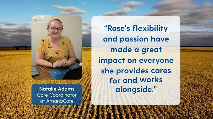 2025 Caregiver of the Year Nominee: Rose Koller — AmanaCare in Nebraska