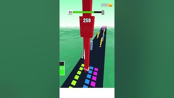 Stack Colors Level 53 | (İOS, ANDROİD) Gameplay Walkthrough #shorts