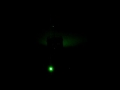 Green Laser Pointer Chandelier