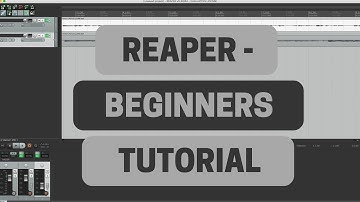 Reaper Beginners Tutorial - Recording Guitar and Vocals