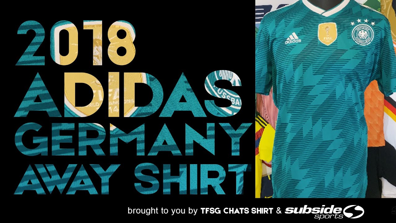 2018 Adidas Germany Away Shirt