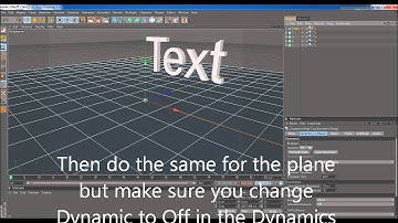 Cinema 4D Tutorial Rigid body