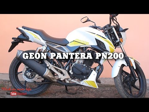 GEON PANTERA PN200  - Детальный обзор мотоцикла ( Click on moto life)