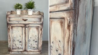 How to Create Texture with Chalk Paint - Πώς να Δημιουργήσετε Υφή με Χρώμα Κιμωλίας - Craft by Debi