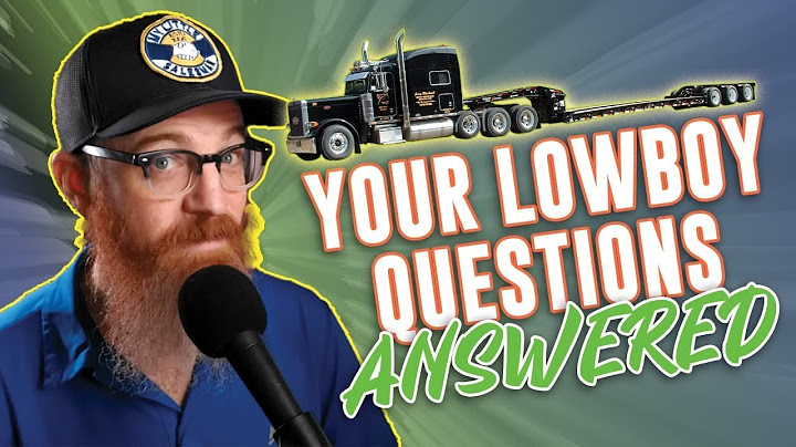 Your Lowboy Trailer Questions, Answered | FAQs & More