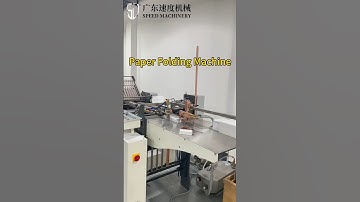 Paper Folding Machine #foldingmachine #mbo #packaging #guk #printing