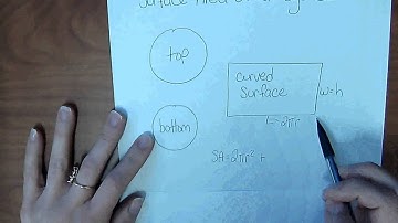 Surface Area of a Cylinder