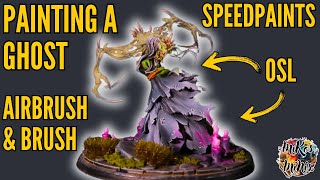 How to Paint A Ghost: Miniature Painting Tutorial