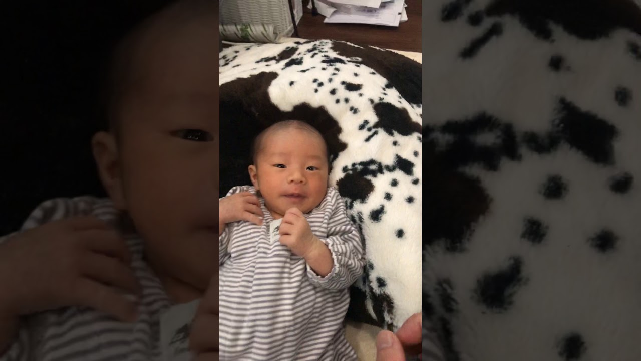 生後2週間 ガッツくん ごきげん 赤ちゃん Youtube