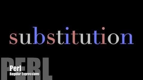 Substitution