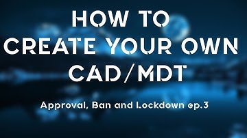 How to create a CAD/MDT #3 (Approval, Ban, Lockdown Pages) [Bubble.is]