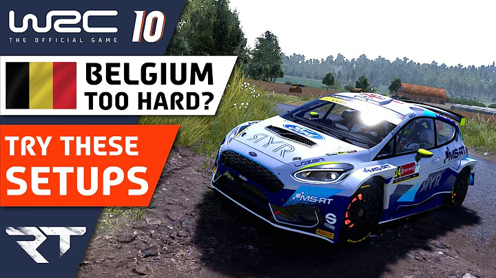 WRC 10 | Ford Fiesta Rally2 | Belgium SETUPS