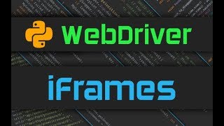 Selenium Webdriver - iFrames