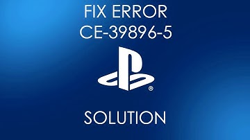 FIX PROBLEM CE-39896-5 [3 STEP] EASY SOLUTION