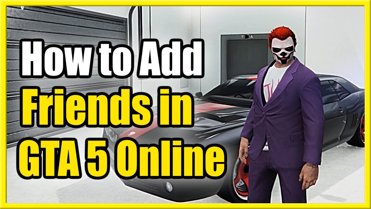 How to Add Friends on GTA 5 Online PS4, PS5, Xbox (Fast Method!) 