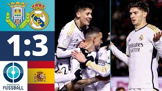 Thumbnail for Arda Güler debütiert für Real - Brahim Diaz führt Madrid zu Pflichtsieg | Arandina CF - Real Madrid