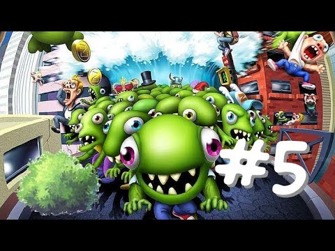 Видео: Zombie Tsunami | Новые испытания! | Парик+зомби птица!