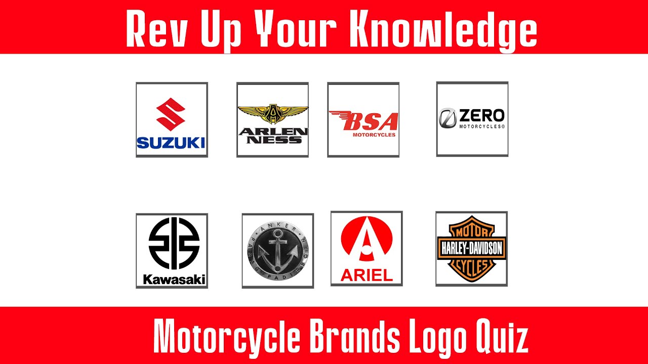 Motorcycle Brands Logo Quiz I Rev Up Your Knowledge YouTube