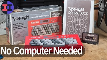 VTech Type-Right - 1985 Pre-Computer Typing Tutor