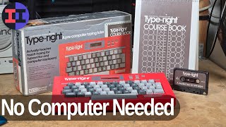 VTech Type-Right - 1985 Pre-Computer Typing Tutor