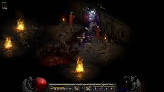 Warlock is Overpowered! Killing Andariel in a few seconds | Diablo 2 Reign of the Warlock