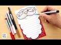 Cómo hacer tu propia CARTA A PAPÁ NOEL | How to Make a Letter to Santa (DIY)