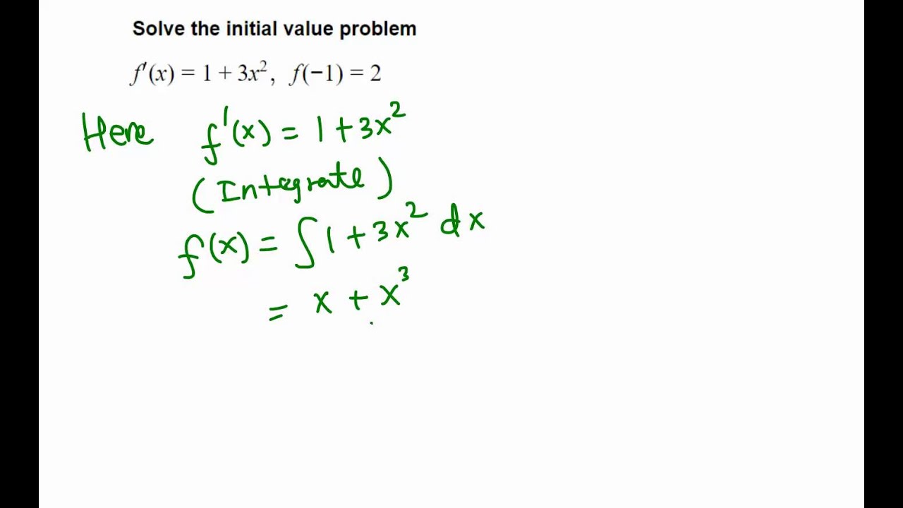 calculus problem solving