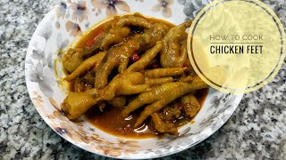 How To Cook Chicken Feet Maotwana Amanqinasouth African Recipe