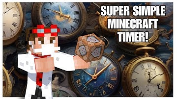 How To Make A Timer In Minecraft!