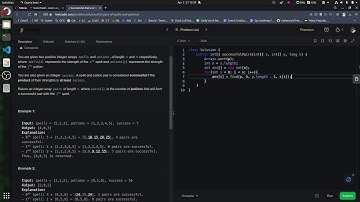 LeetCode Daily Challenge | Successful Pairs of Spells and Potions