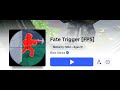 Roblox Fate Trigger Rank #Roblox #Brainrot #Robloxstream
