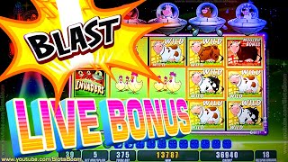 Got The Blast Double Bonus Live Trigger - Invaders Attack From The Planet Moolah Casino Slots