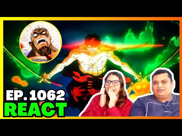 JOUNIN REACT - REAGINDO Zoro Vs King