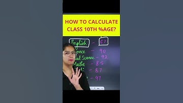 How to Calculate Your CBSE Class 10 Percentage | Best Method of Calculation #shorts #class10 #cbse