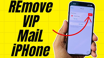 How to Remove VIP mail on iPhone