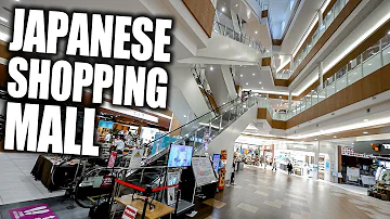 Inside a Huge Japanese Shopping Mall