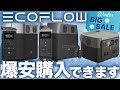 【セール残り1日！】買うべきEcoflow商品ベスト３！を技術者が解説します。DELTA 2 RIVER 2 DELTA PRO