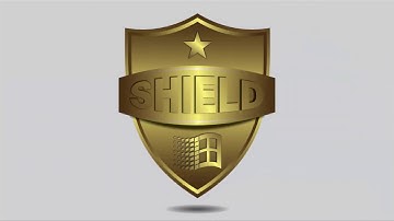 3D Shield Logo