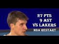 Bogdan Bogdanovic 27 Pts 9 Ast Sacramento Kings vs LA Lakers HIGHLIGHTS