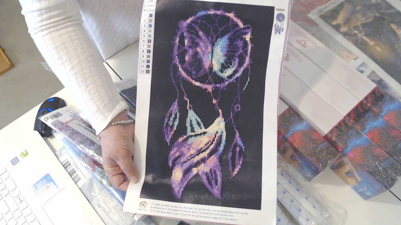 Diamond Painting Beginners Journey - YouTube